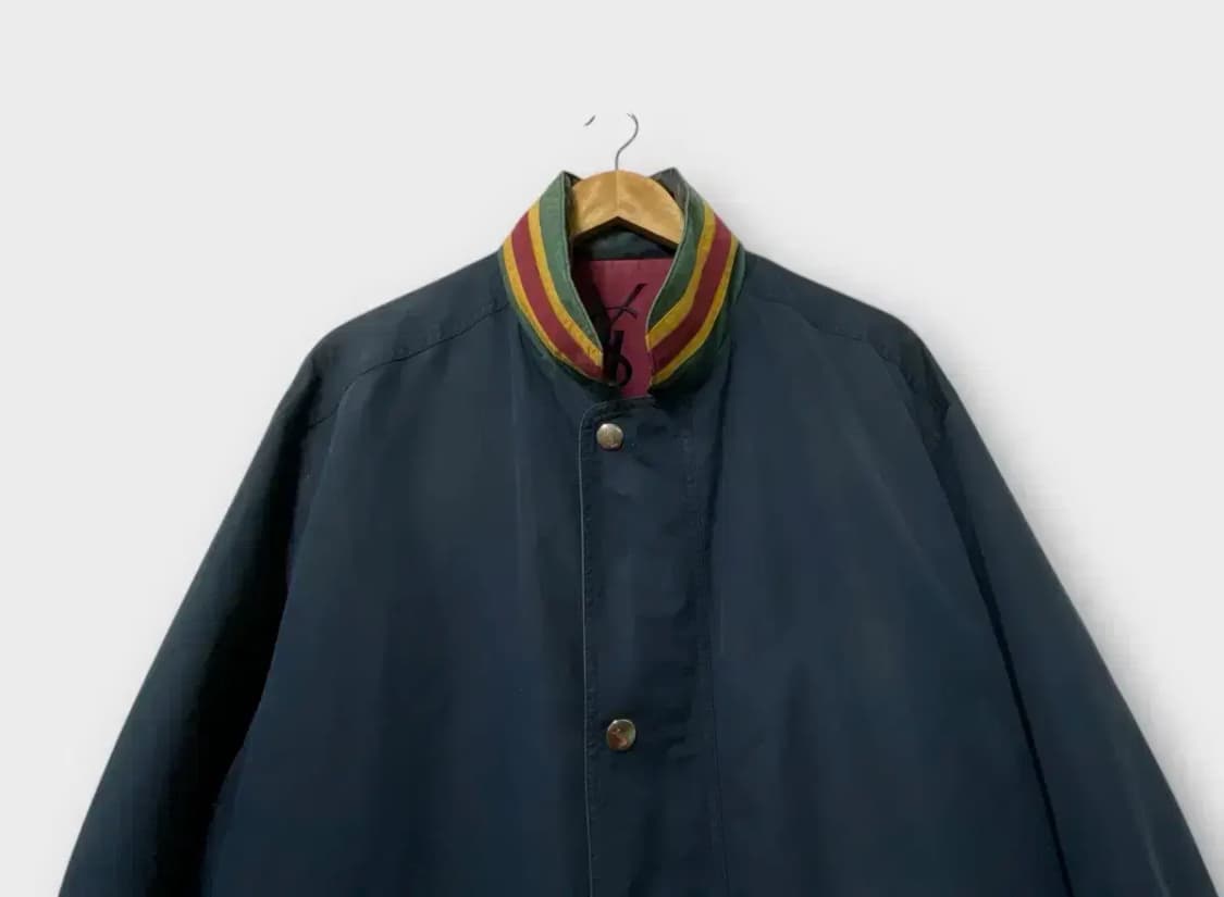 이브생로랑 YSL 칼라 배색 자켓 M 상품이미지2