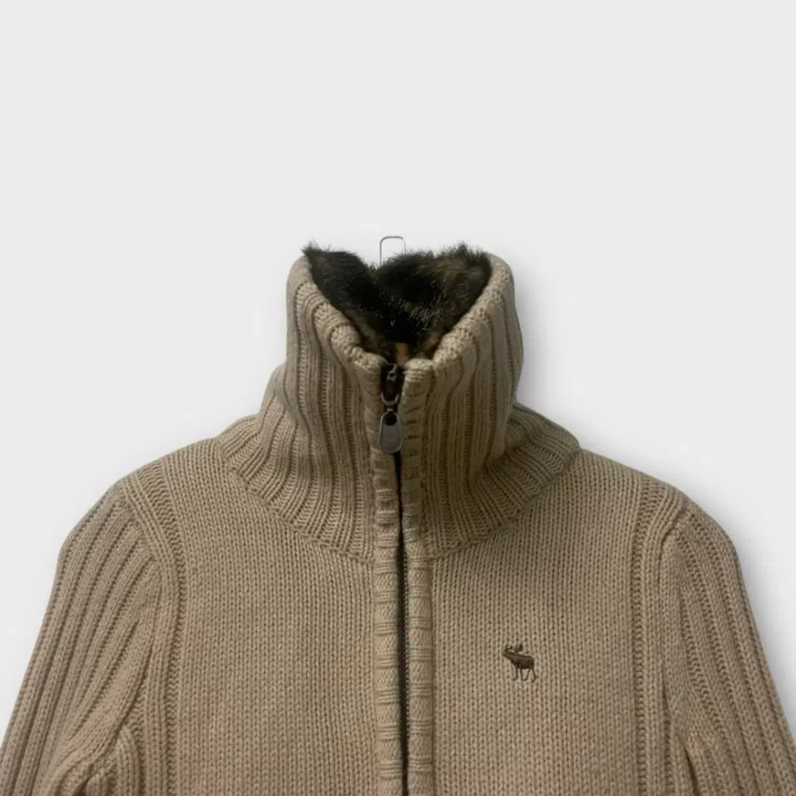 아베크롬비 토끼퍼 집업 가디건 XS 상품이미지6