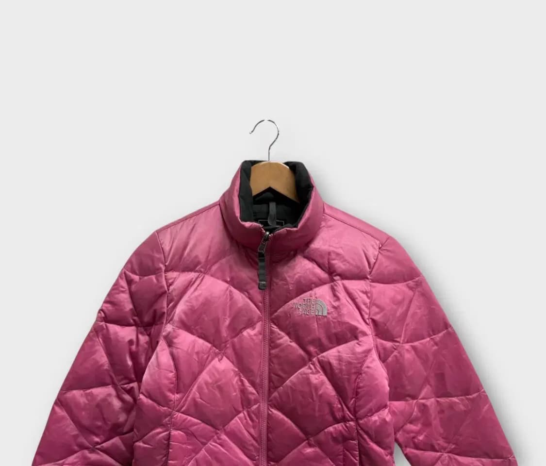 노스페이스 550 핑크 경량패딩 S 상품이미지2