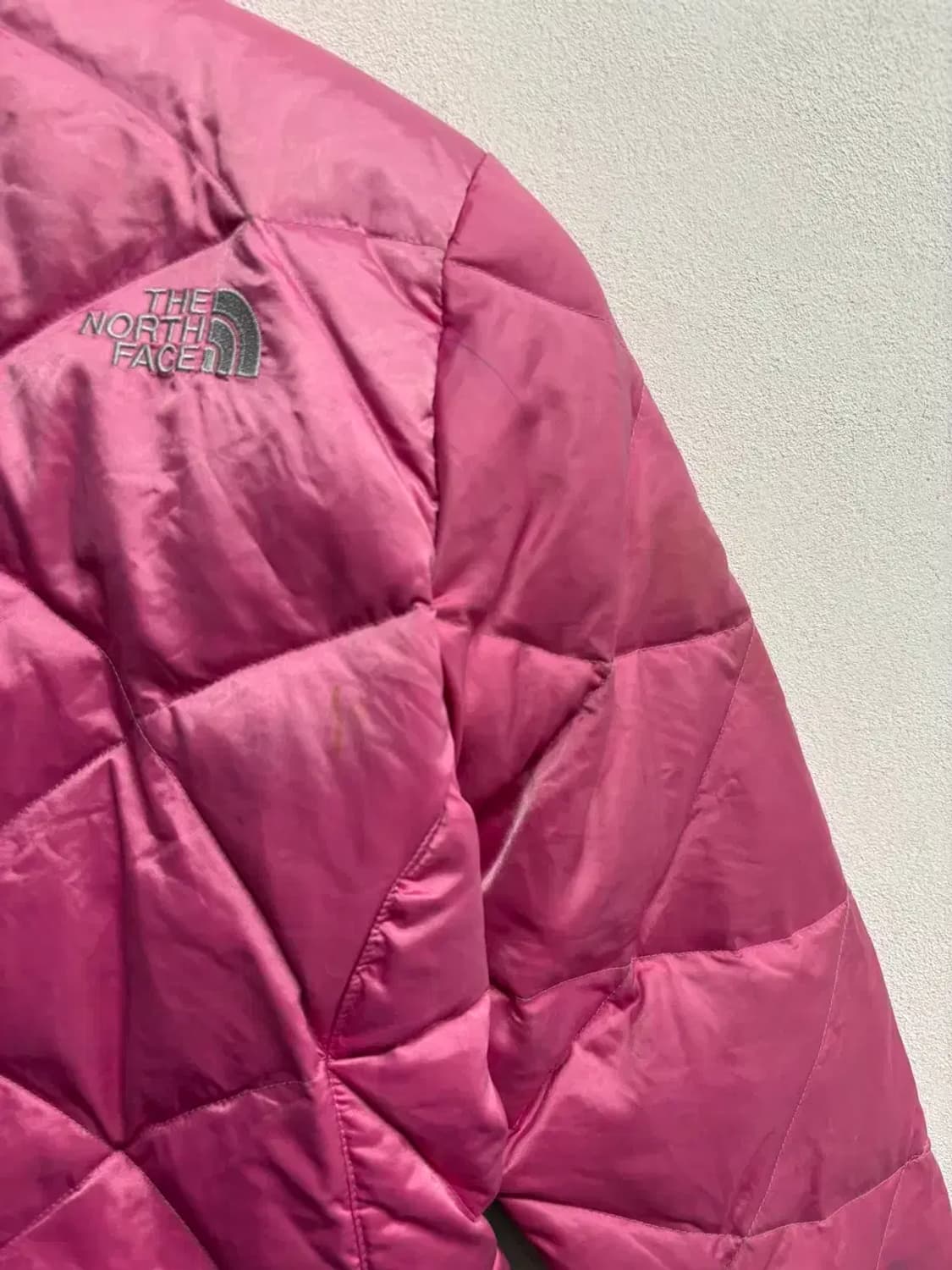 노스페이스 550 핑크 경량패딩 S 상품이미지6