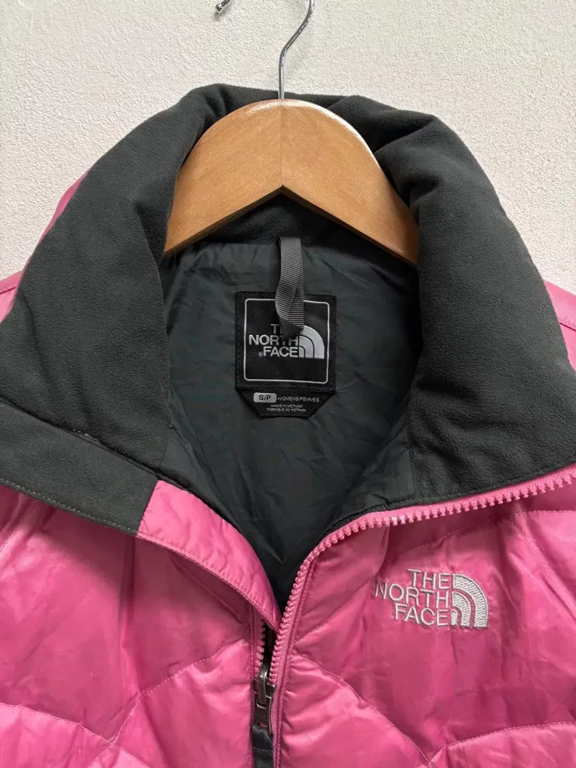 노스페이스 550 핑크 경량패딩 S 상품이미지9