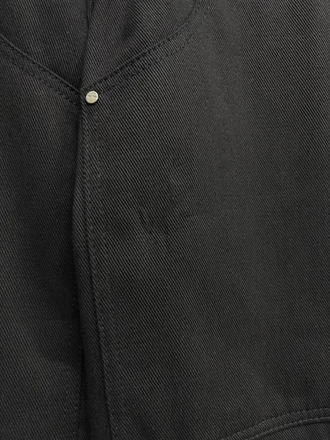 MOO 빈티지 워시드 블랙 팬츠 M 상품이미지5