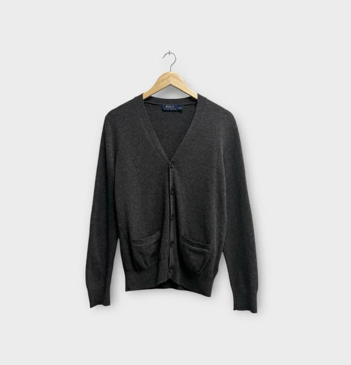 폴로랄프로렌 그레이 니트 가디건 S 상품이미지1