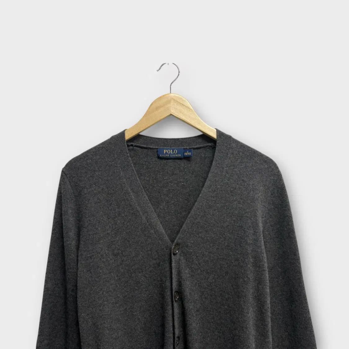 폴로랄프로렌 그레이 니트 가디건 S 상품이미지2