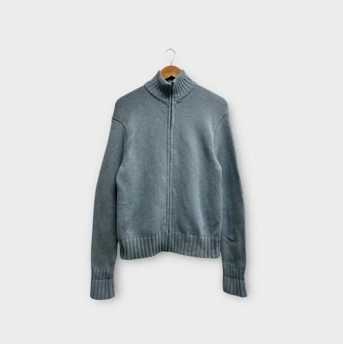 폴로랄프로렌 하늘색 집업 가디건 M 상품이미지1