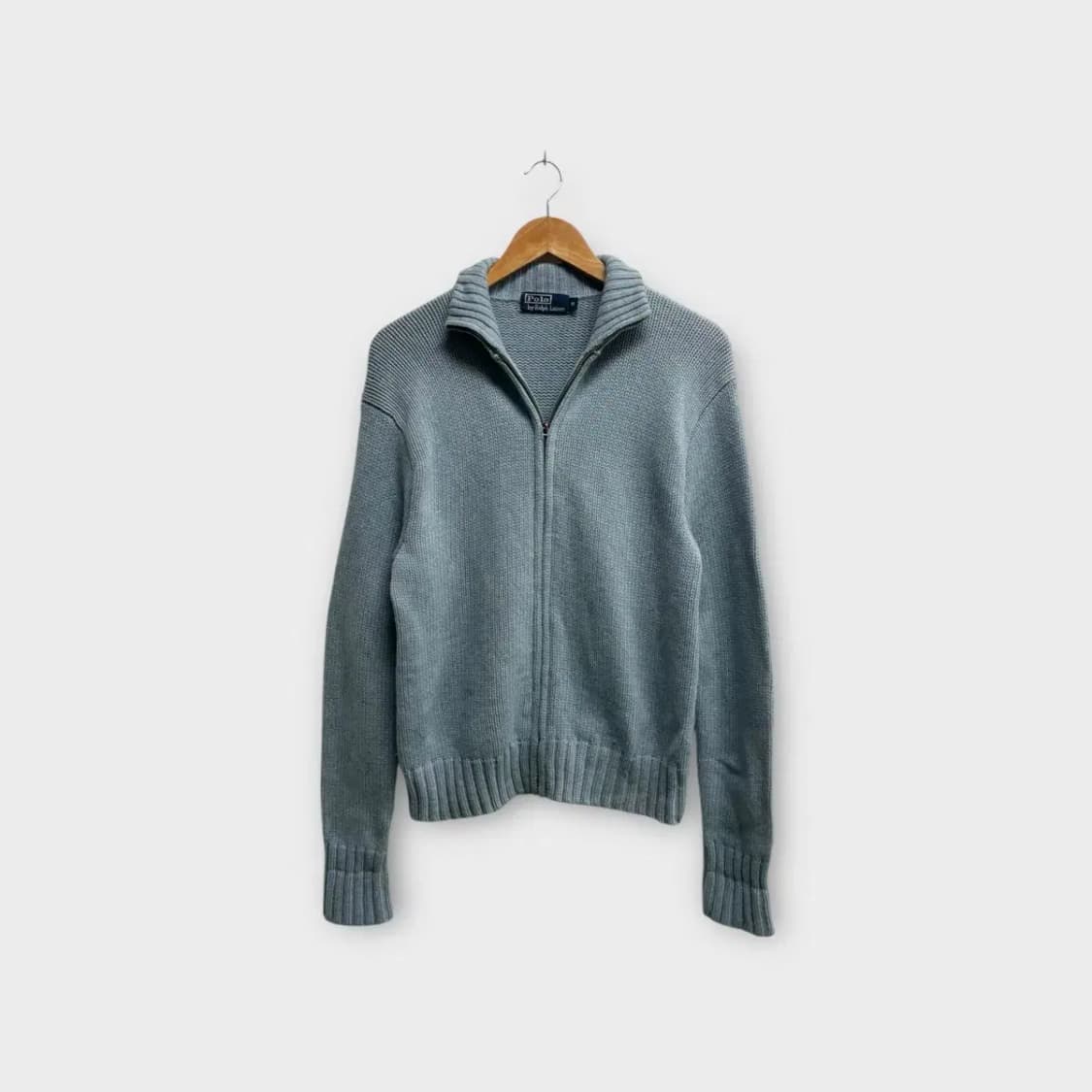 폴로랄프로렌 하늘색 집업 가디건 M 상품이미지2