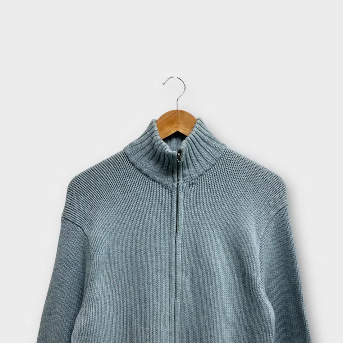 폴로랄프로렌 하늘색 집업 가디건 M 상품이미지3