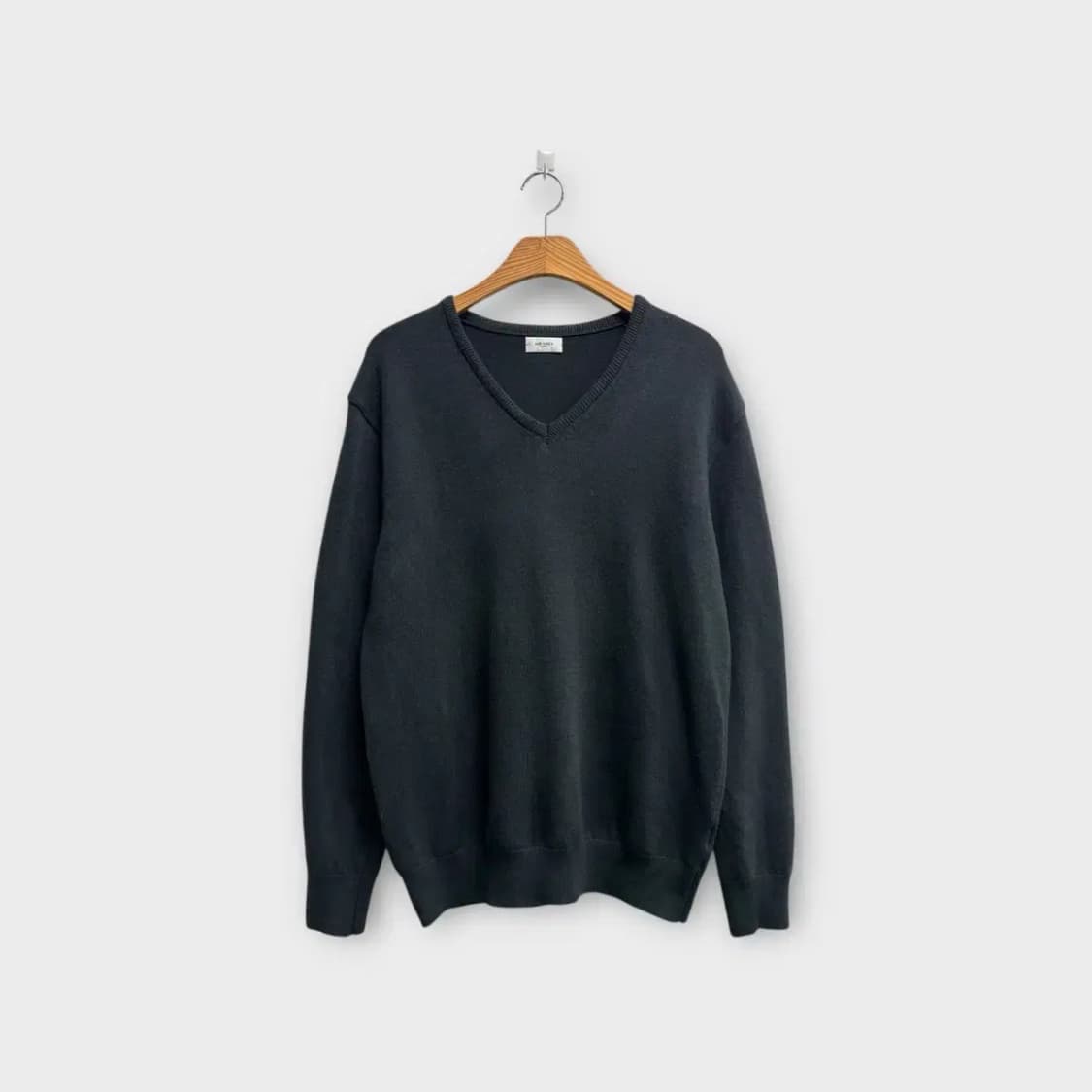 Mr Grey 브이넥 그레이 심플 니트 L 상품이미지1