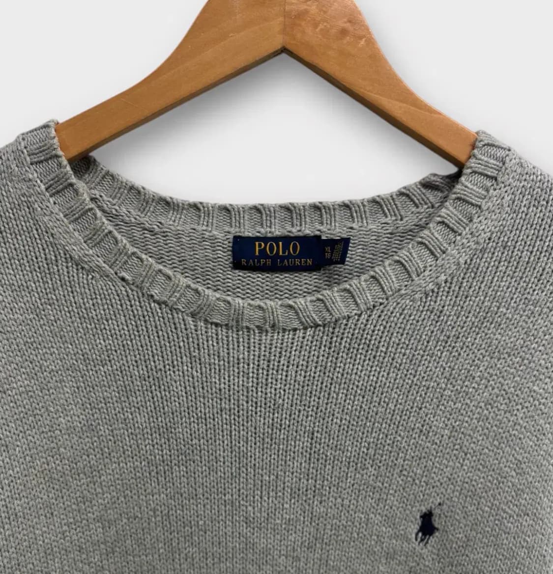 폴로 랄프로렌 라운드 니트 XL 상품이미지4