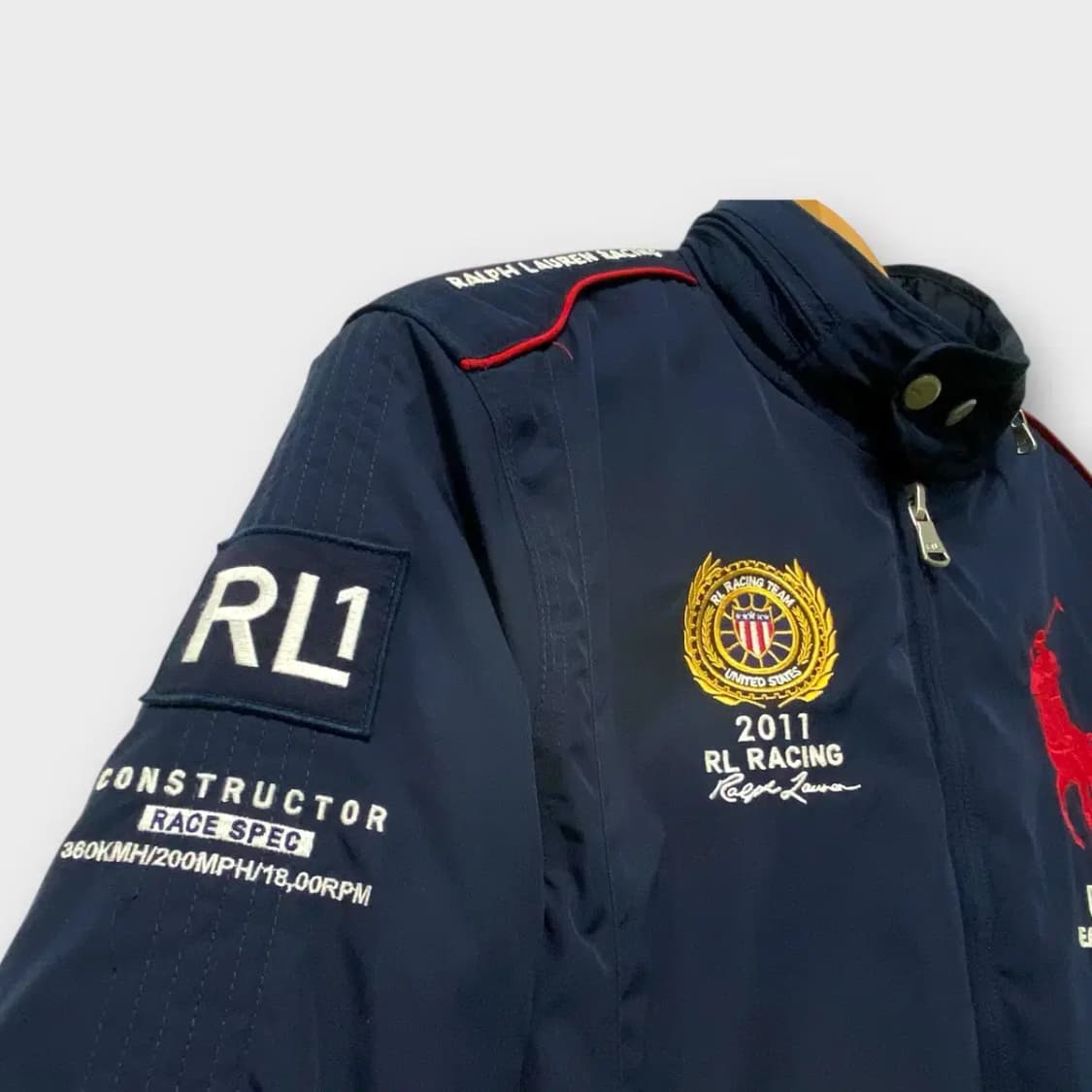 폴로 랄프로렌 USA 레이싱팀 자켓 M 상품이미지4