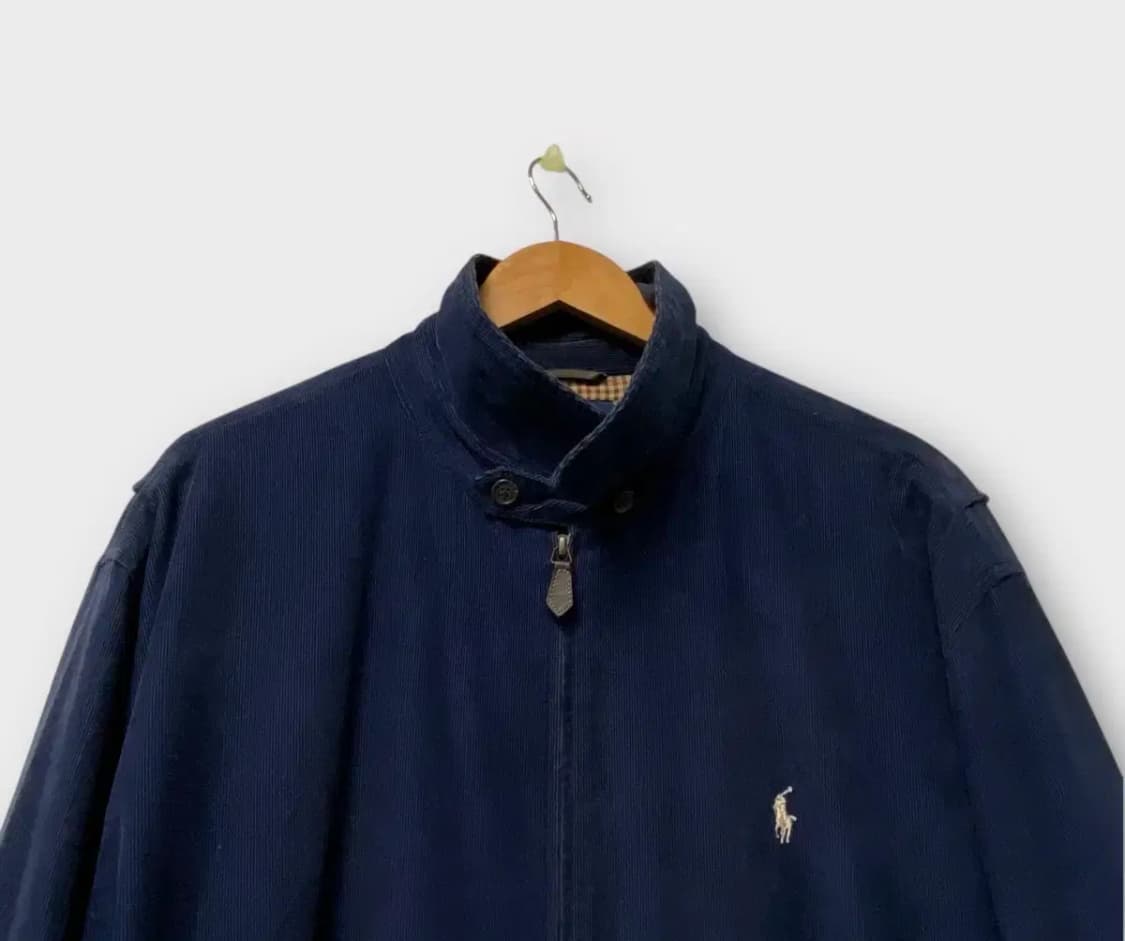 폴로 골프 네이비 코듀로이 블루종 자켓 2XL 상품이미지3