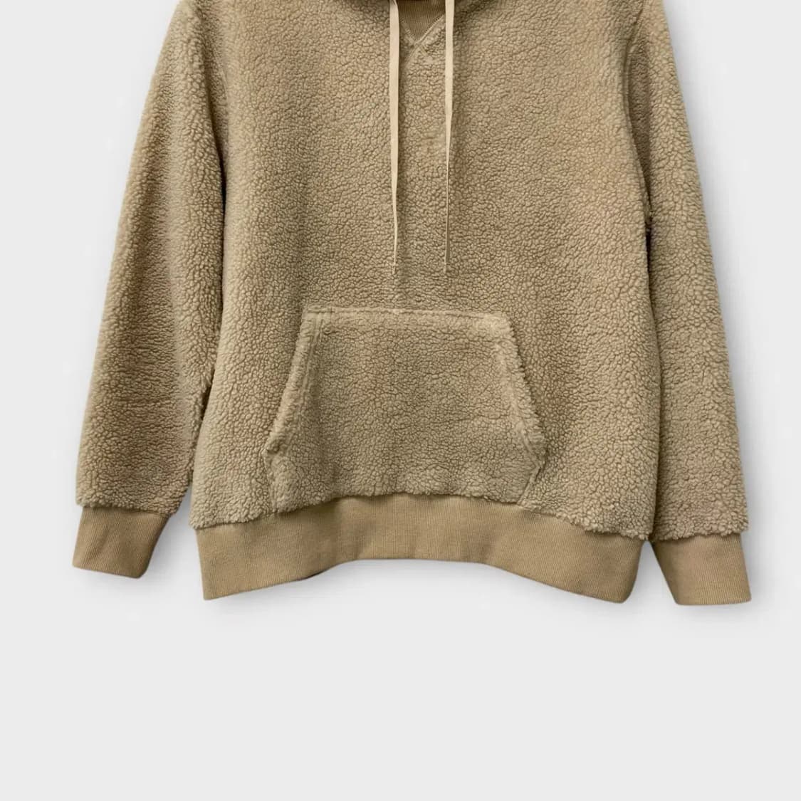 스튜디오 톰보이 뽀글이 부클 후드티셔츠 free 상품이미지4