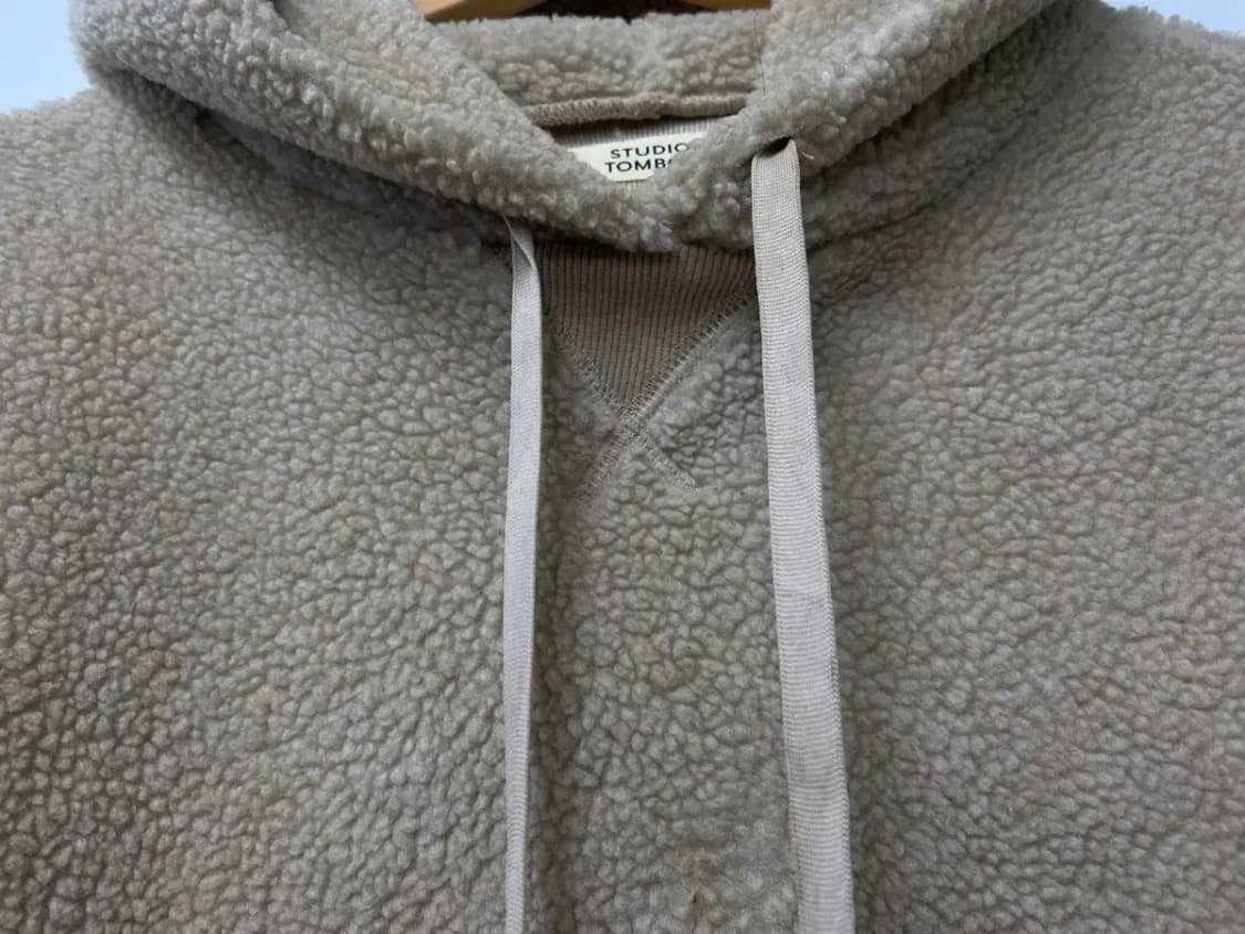 스튜디오 톰보이 뽀글이 부클 후드티셔츠 free 상품이미지6