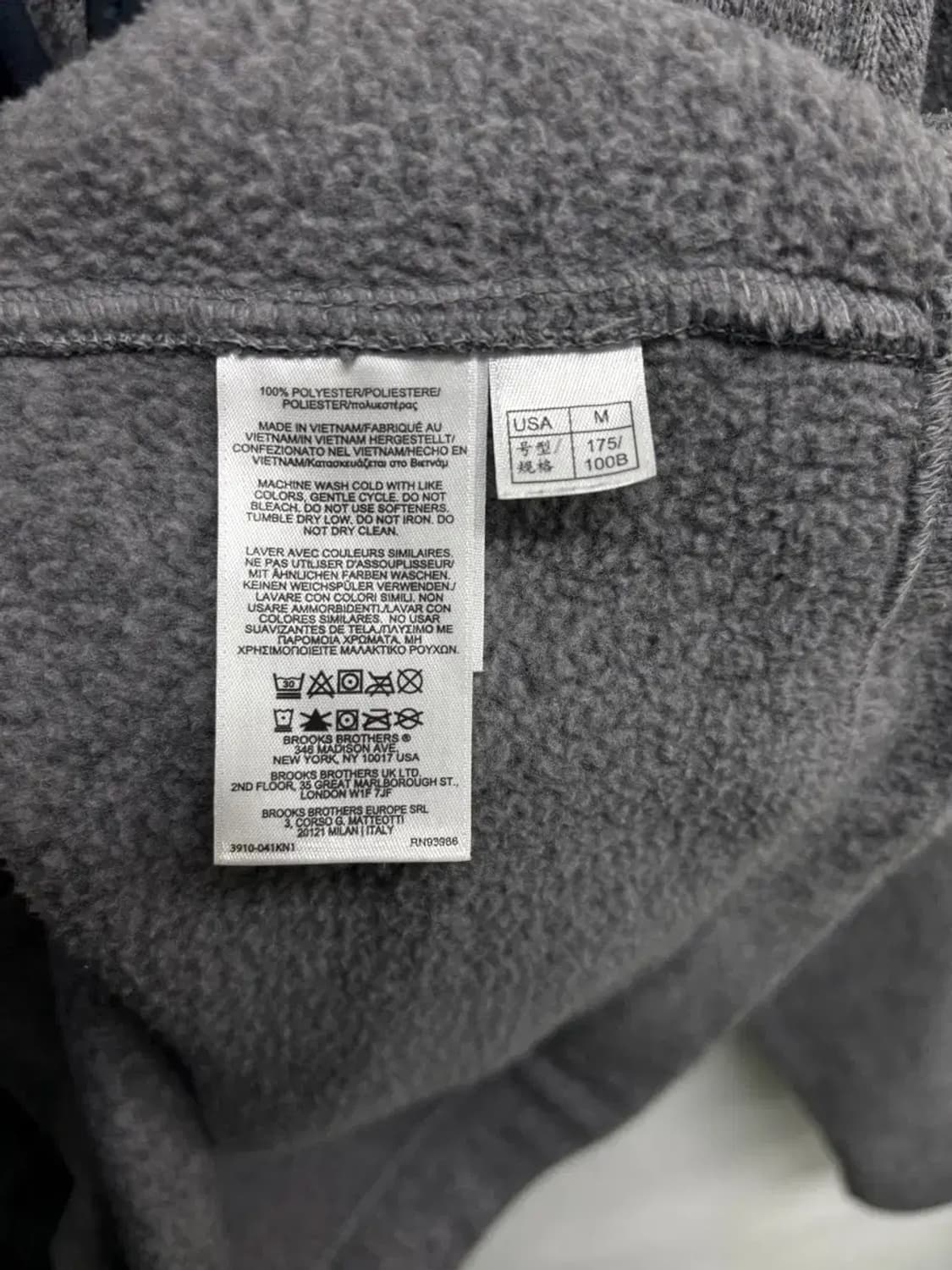 브룩스 브라더스 플리스 포켓자켓 M 상품이미지6