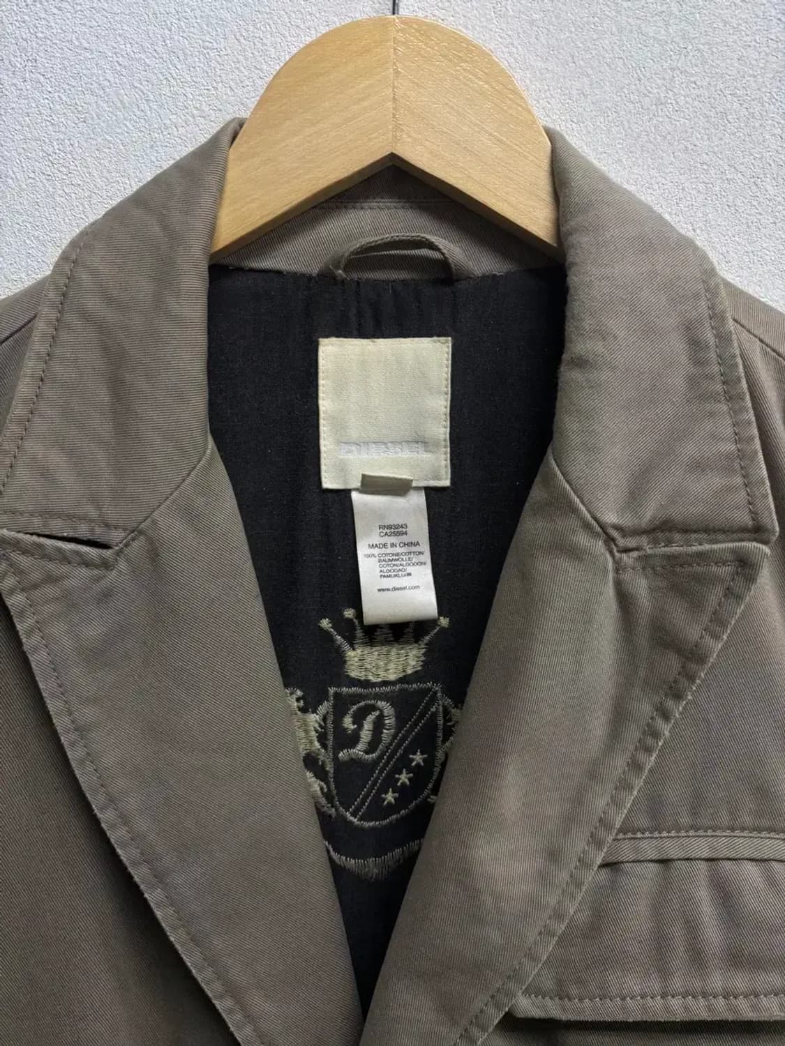 디젤 Diesel 밀리터리 자켓 XL 상품이미지4