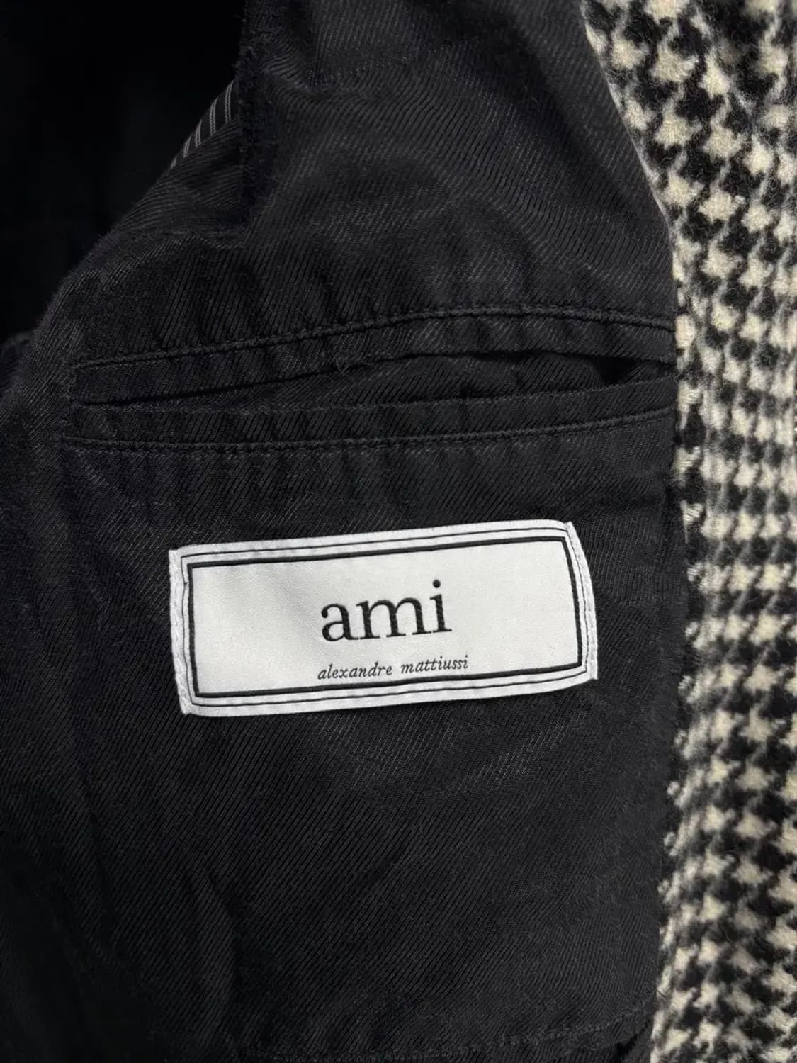 체크 하운드 퍼칼라 숏패딩 S 상품이미지4