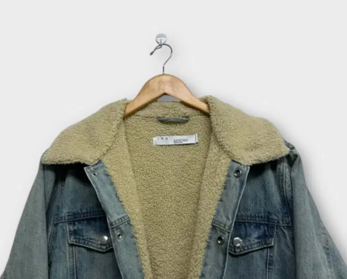 이태리 IRO 이로 양털 데님자켓 청자켓 M 상품이미지4