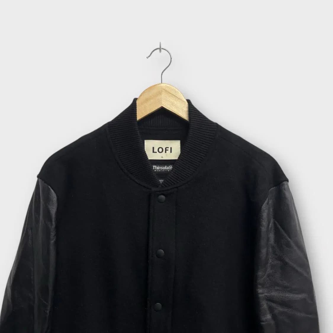 로파이 램스킨 양가죽 바시티 울집업 자켓 XL 상품이미지2