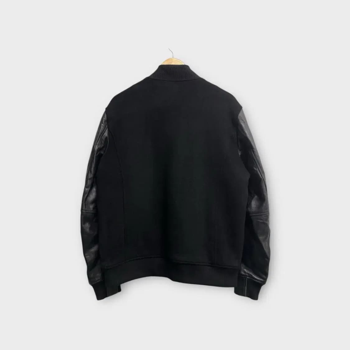 로파이 램스킨 양가죽 바시티 울집업 자켓 XL 상품이미지3