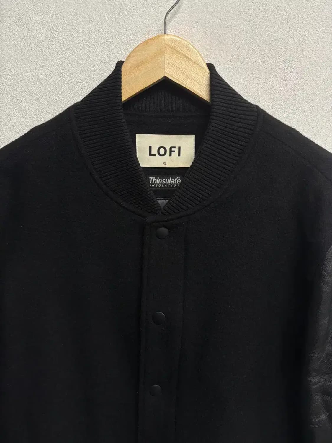 로파이 램스킨 양가죽 바시티 울집업 자켓 XL 상품이미지4