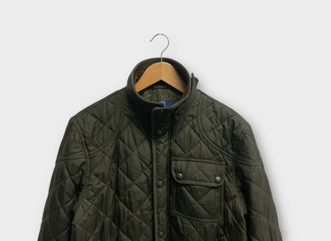 폴로 랄프로렌 카키 퀼팅점퍼 M 상품이미지2
