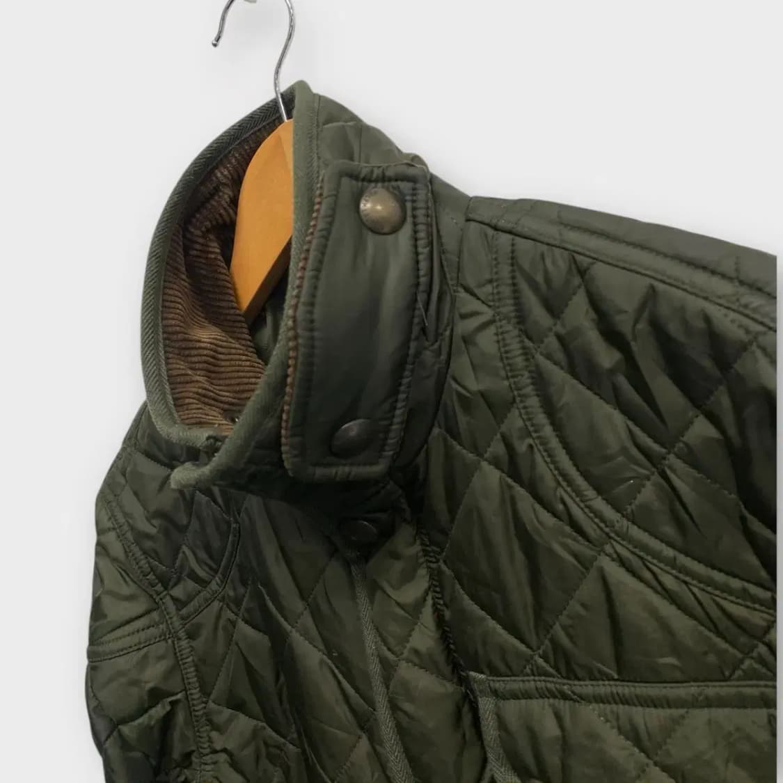 폴로 랄프로렌 카키 퀼팅점퍼 M 상품이미지4