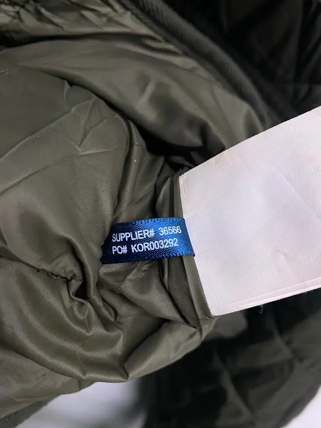 폴로 랄프로렌 카키 퀼팅점퍼 M 상품이미지7