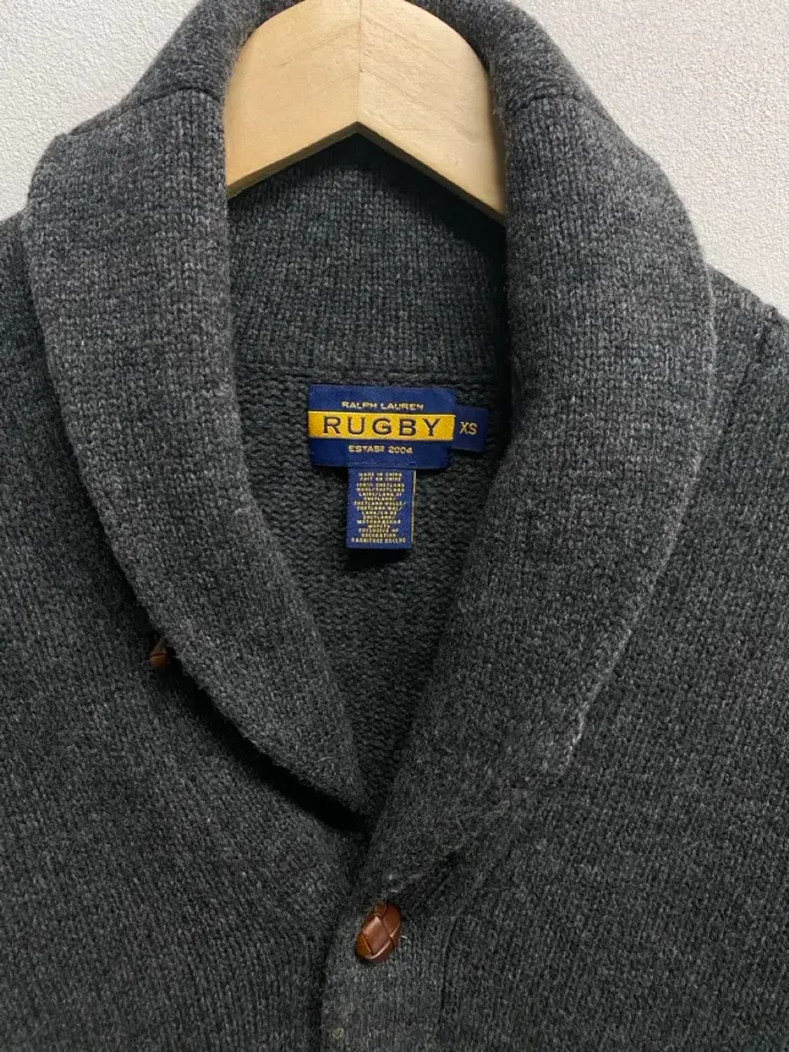 랄프로렌 단추 숄가디건 XS-S 상품이미지4
