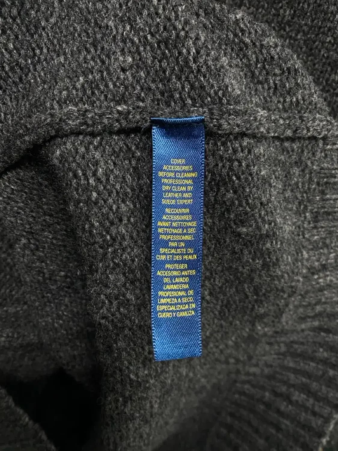 랄프로렌 단추 숄가디건 XS-S 상품이미지5