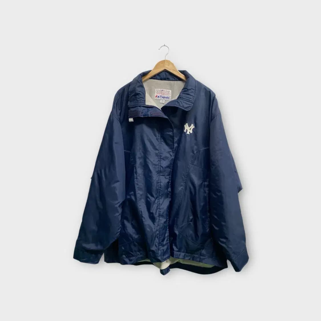 마제스틱 뉴욕 양키스 네이비 바람막이 2XL 상품이미지3