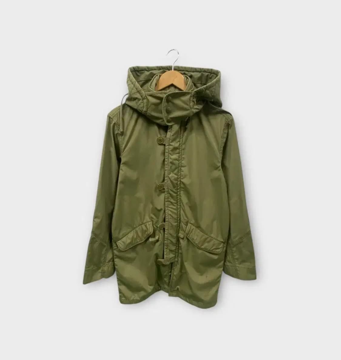 폴로랄프로렌 카키 후드야상 S 상품이미지1