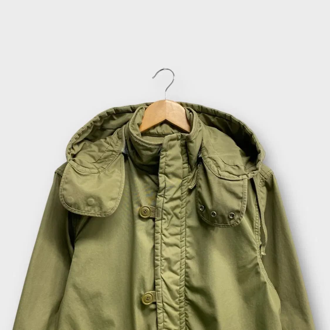 폴로랄프로렌 카키 후드야상 S 상품이미지2