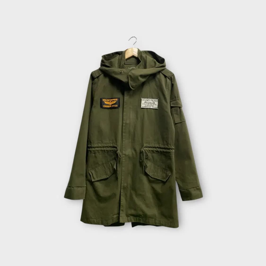 VINTAGE PORTER CYCLE 야상 후드 자켓 L 상품이미지1