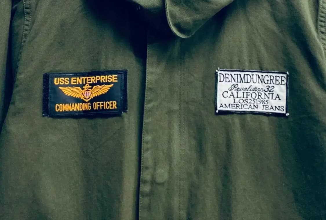 VINTAGE PORTER CYCLE 야상 후드 자켓 L 상품이미지3