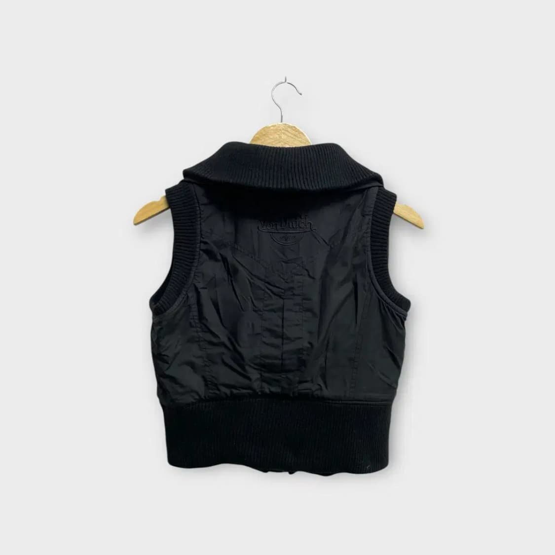 폰더치(Von Dutch) y2k 블랙 조끼 상품이미지3