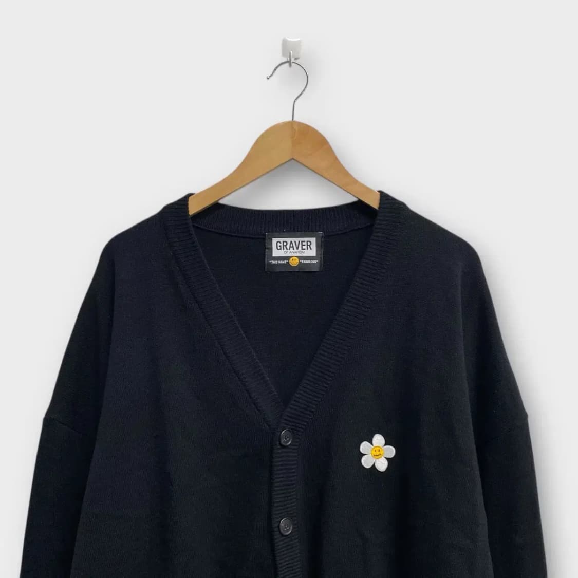 그레이버 [UNISEX] 데이지 자수 스웻 가디건 free 상품이미지3