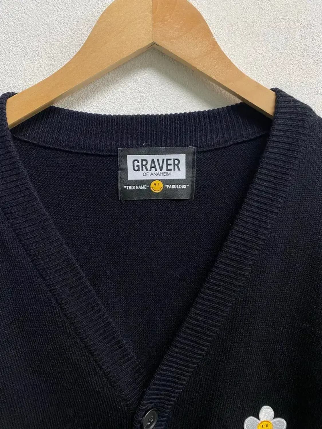 그레이버 [UNISEX] 데이지 자수 스웻 가디건 free 상품이미지6