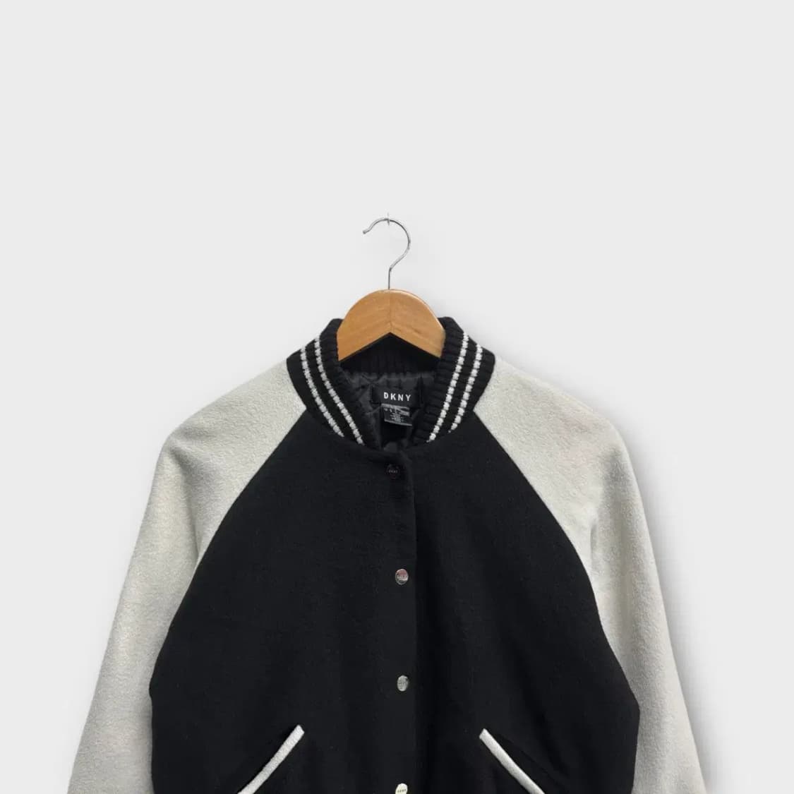 DKNY 플리스 바시티 누빔점퍼 M 상품이미지3