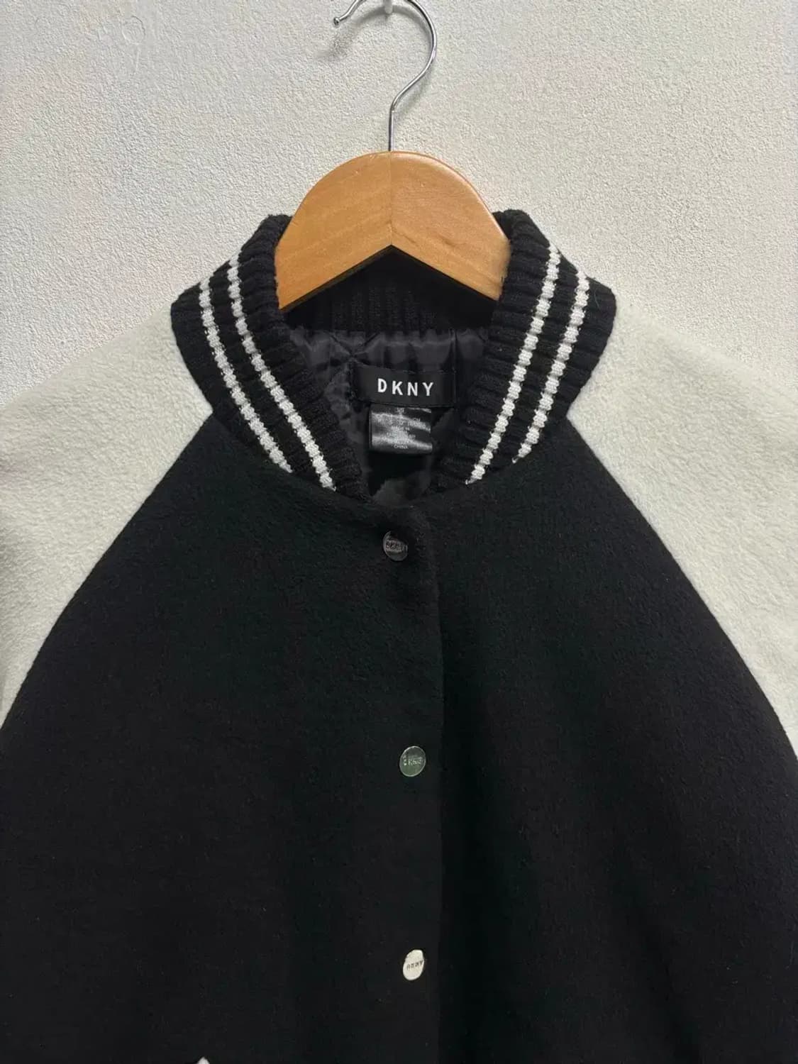 DKNY 플리스 바시티 누빔점퍼 M 상품이미지4