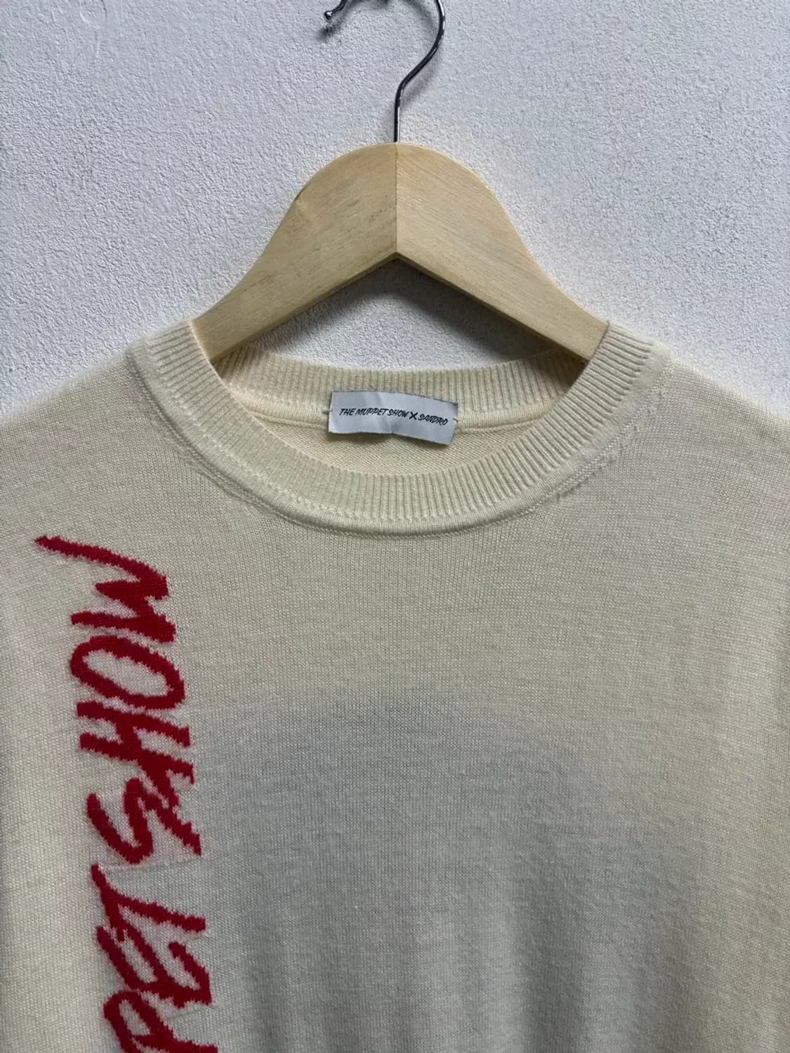 산드로 Sandro Paris 머펫 컬렉션 콜라보 니트 S 상품이미지4