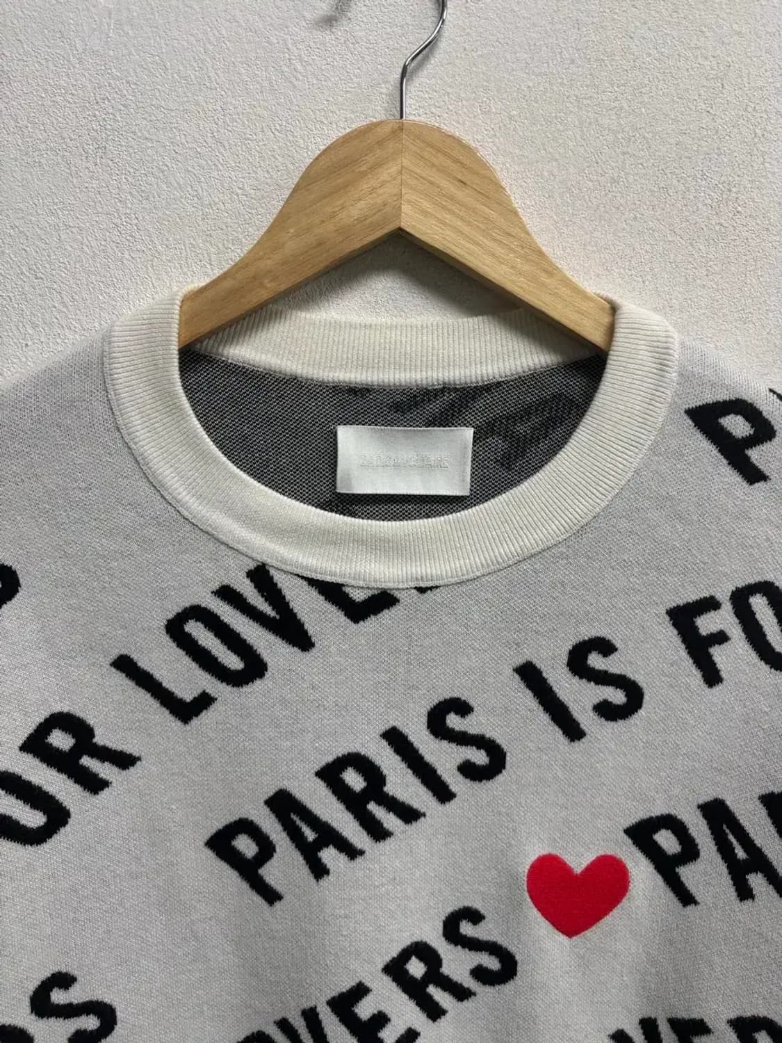 쟈딕앤볼테르 로고니트 스웨터 XS 상품이미지4