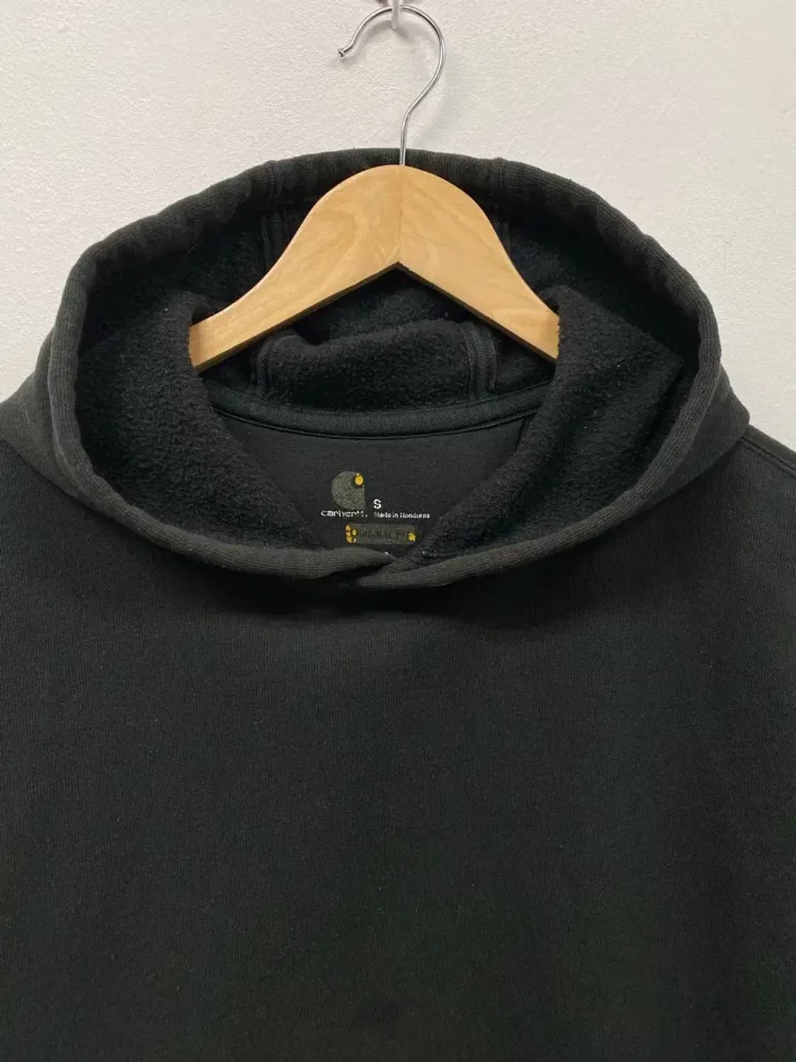 칼하트 미드웨이트 로고 후드티 S 상품이미지5