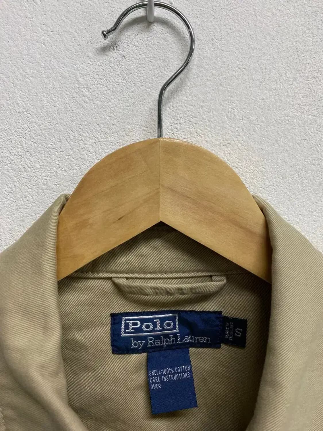 폴로랄프로렌 베이지 블루종 S 상품이미지6