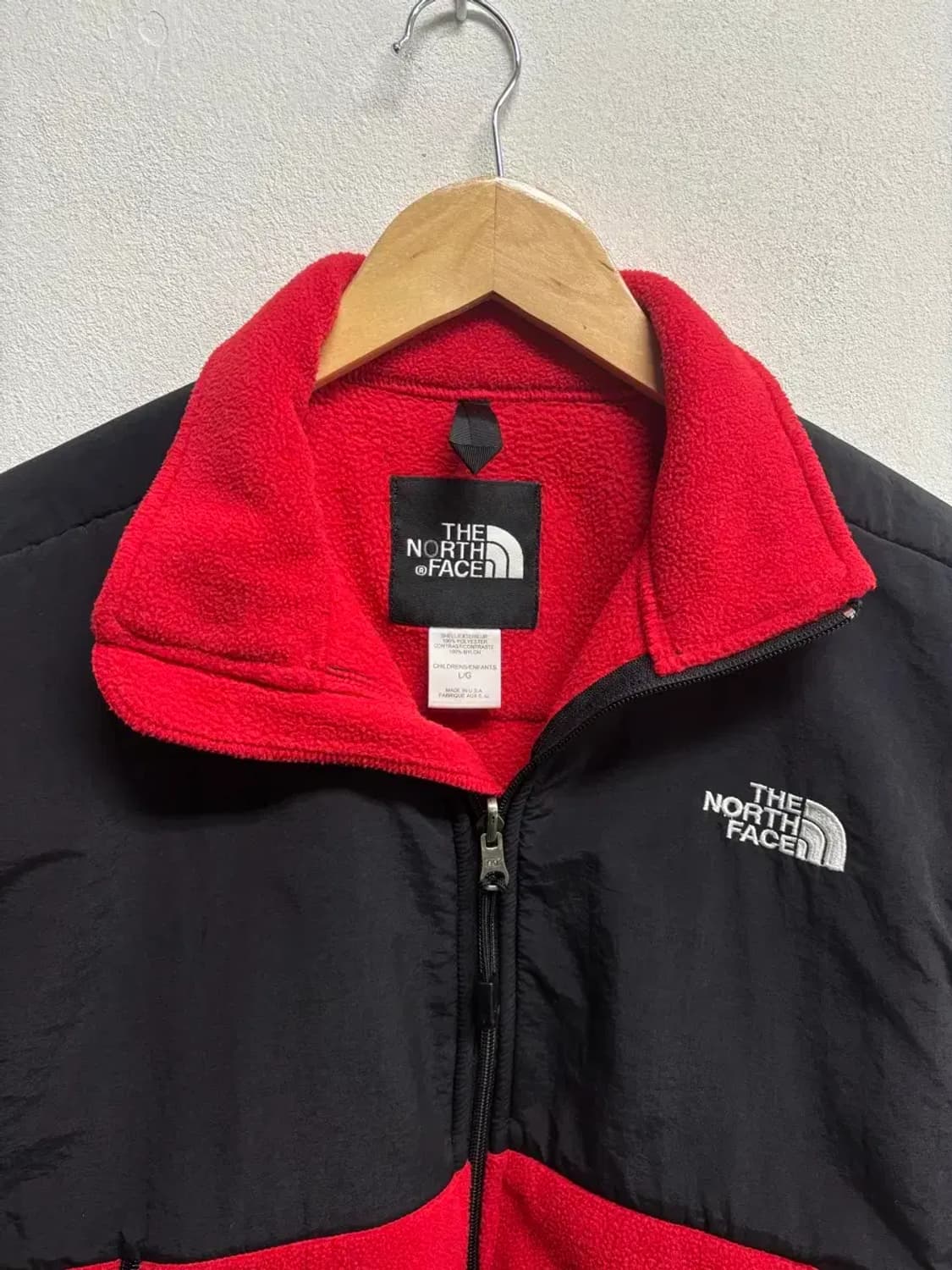 노스페이스 검빨 플리스 자켓 S 상품이미지4