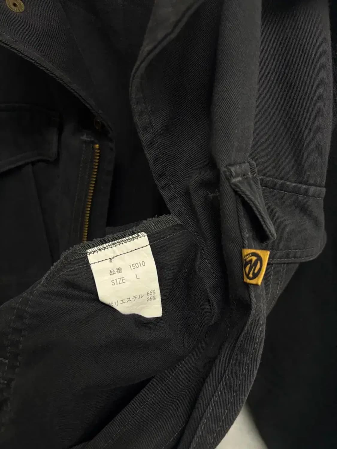 카키 점프수트 커버올 워크팬츠 - free 상품이미지5