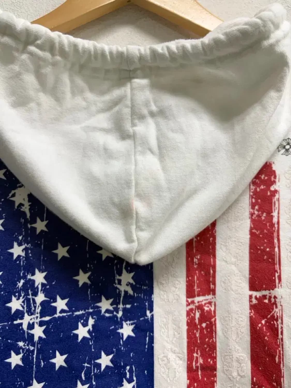 크롬하츠 화이트 집업 후드티 M 상품이미지4