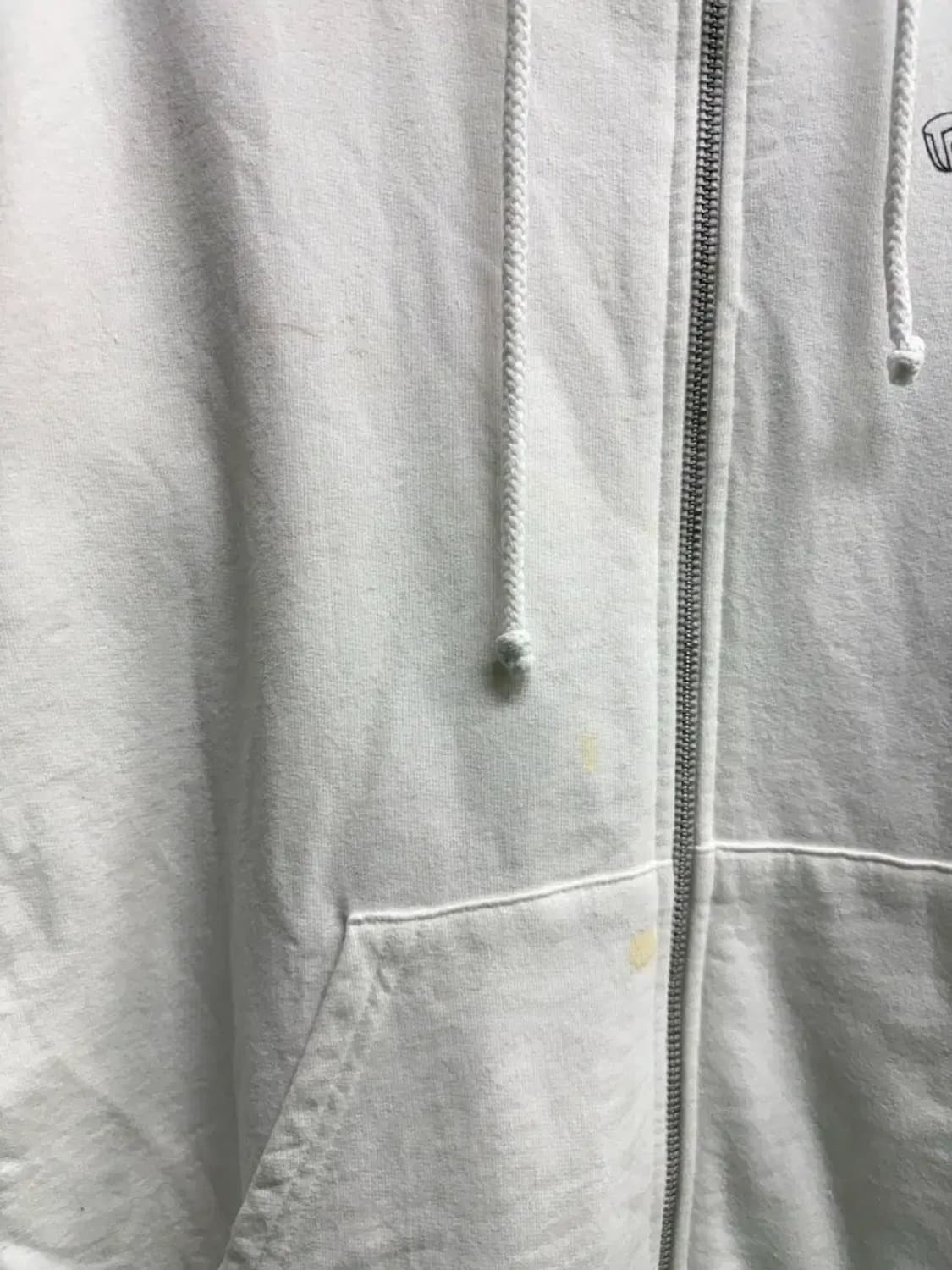 크롬하츠 화이트 집업 후드티 M 상품이미지6