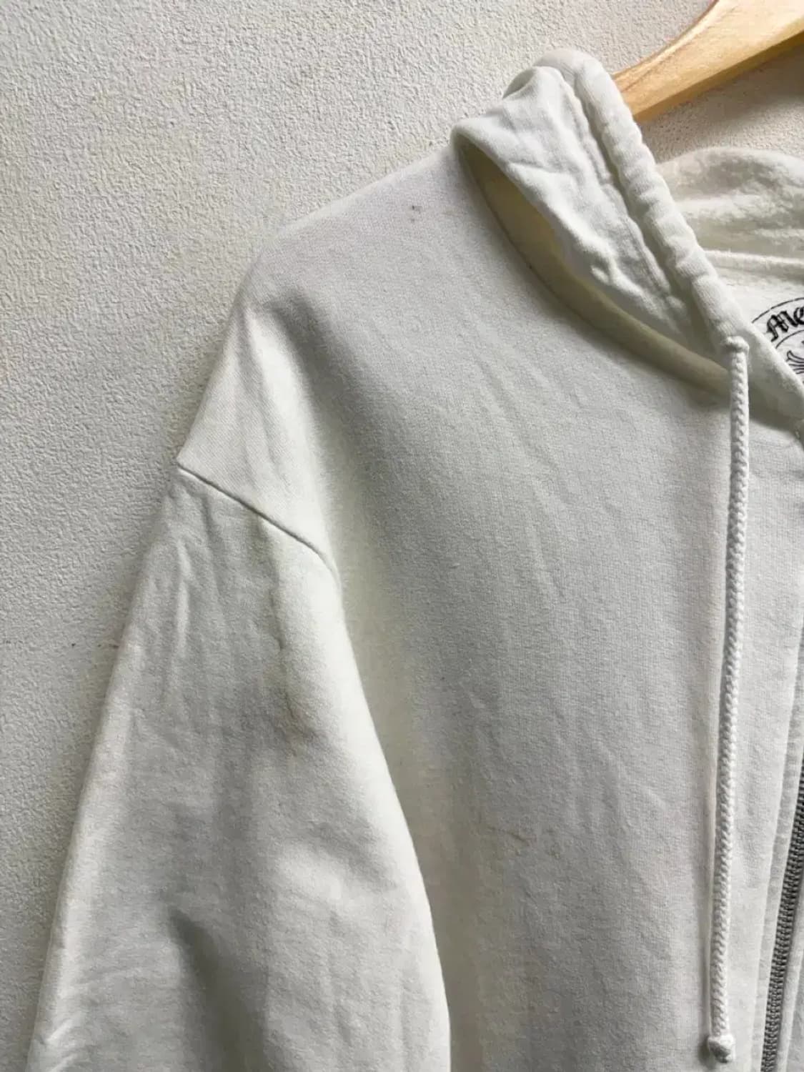 크롬하츠 화이트 집업 후드티 M 상품이미지7