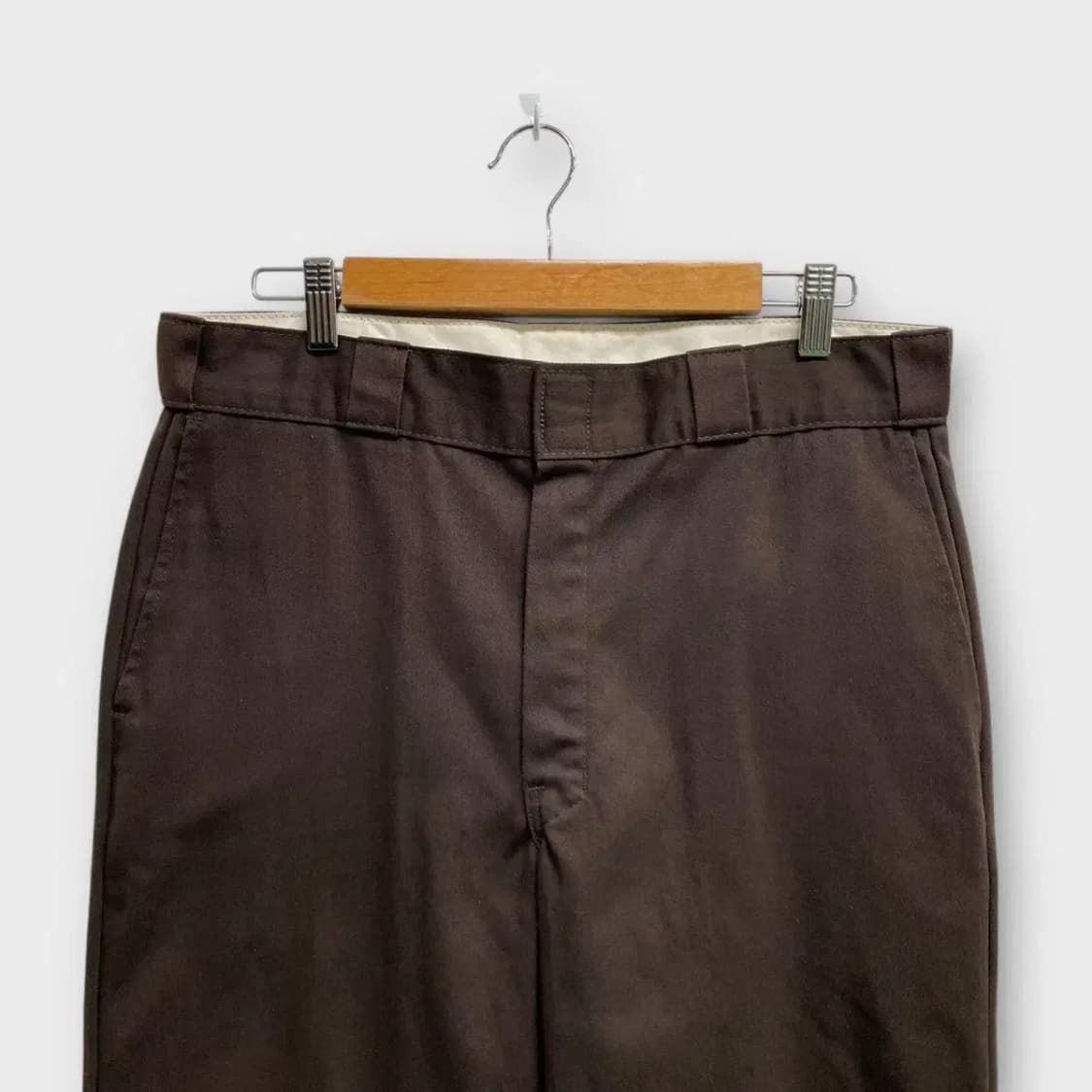 디키즈 브라운 면바지 워크팬츠- 32인치 상품이미지2