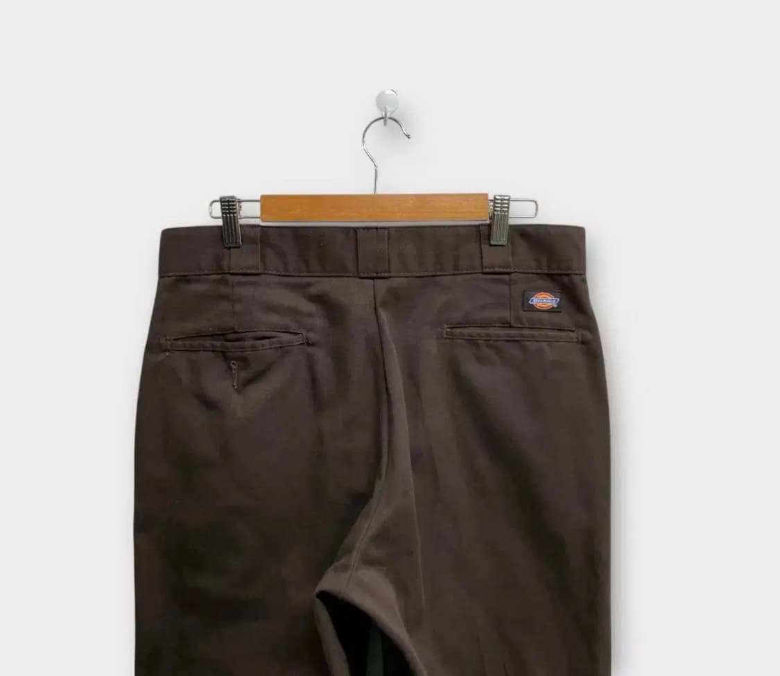 디키즈 브라운 면바지 워크팬츠- 32인치 상품이미지4